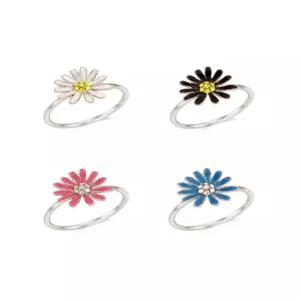 [빈티지헐리우드]Vivid Mini Daisy Ring_4Color