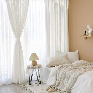 통째로 빨아쓰는 3중직 솔리드 암막커튼 핀형/봉집형 9color