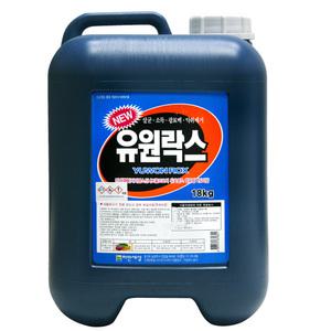 대용량 유원락스 18kg / 유한락스 유연 2L X 6개 업소용/가정용 말통