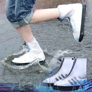 투명지퍼방수장화/실리콘방수/레인커버/신발커버