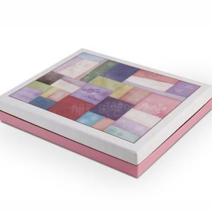 양갱박스 조각보 20구 / 화과자 양갱 떡 만들기 포장 상자