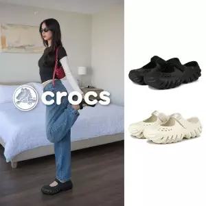 [크록스]*정품 당일배송* 크록스 에코 메리제인 클로그 여성샌들 2종택1