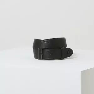[헤지스](센텀시티점)[HAZZYS ACC] 블랙 단색 소가죽 벨트 HJBE5E331BK