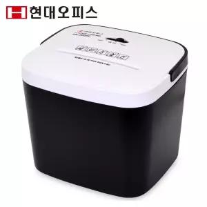 [현대오피스] 소형 문서세단기 PK-302CC (블랙) +오일 최대 3매 파지함 3.5L 탁상용 개인용 가정용 세절기 파쇄기