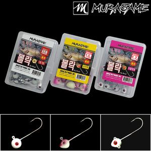 무라사메 볼락지그헤드 야광 지그헤드 덕용 우럭 쏘가리 아징 0.5g 0.8g 1g 1.2g 1.5g 1.7g 2g 2.2g 3g 4g 5g