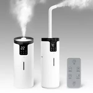 오아 타워 대용량 가습기 16L 초음파 UV 살균 자동 습도조절 대형 가정용 거실 업소용 스탠드 굴뚝