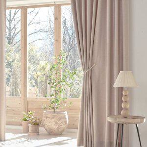[뷰하우스]스위트 코트니 형상기억 맞춤 거실 커튼 소창형