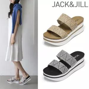 [잭앤질] 스트랩 라인통굽 슬리퍼(JB3369)