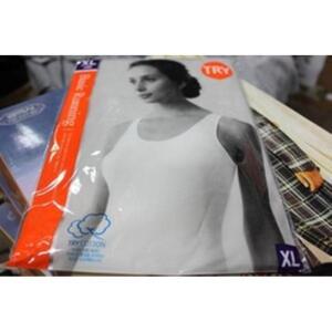 1장 [트라이] 여성 여런닝 흰색 순면 나시형 민소매 런닝 화이트 엄마 할머니 TRY 갱수네 85-105호 코튼 선물 효도 심부름