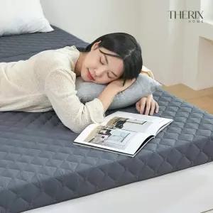 더릭스홈 3단 접이식 토퍼 매트리스 침대/바닥 겸용 10cm SS (슈퍼싱글)