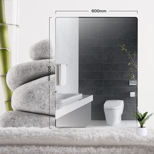 욕실거울 민자 라운드 화장실 사각 거울 600x900 MKMR-690 마켓바스