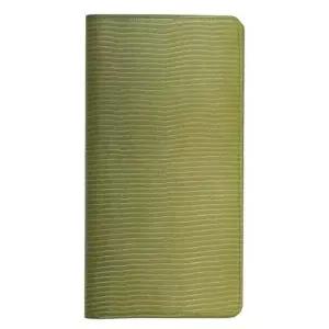 웍스 가죽수첩 커버 플래너+속지 칸브리오 그린-포켓