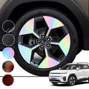 토레스 EVX 홀로그램 카본 20인치 휠 튜닝 스티커 랩핑 휠커버