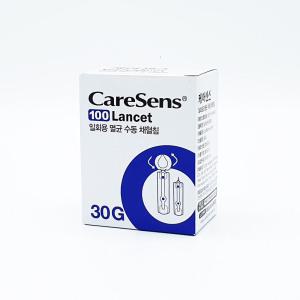 케어센스 채혈침 30G 100개입/스왑/사혈침/란셋/니들