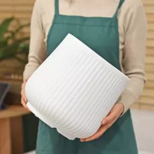 세로줄 아델팟 플라스틱 화분 받침세트 플라스틱 인테리어 대형화분