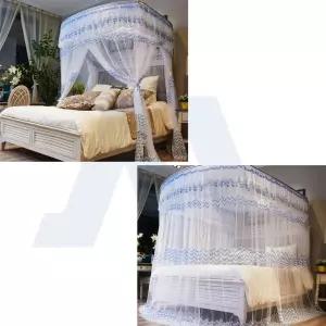 캐노피 모기장 120x200 블루 텐트모기장