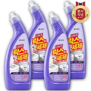 홈스타 락스와세제 후로랄 파인 본품 750ml 4개