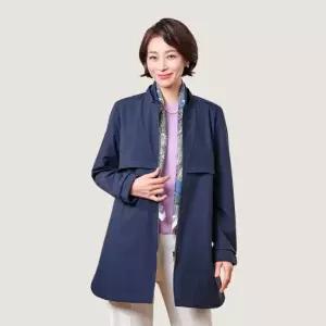 [마담엘레강스] 앨라 펀칭 자수 트렌치 자켓 K251BB01