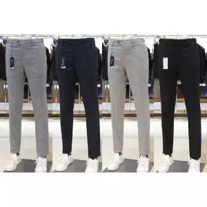 [바쏘](의정부점)25 NEW Cool MAX 데일리 여름필수 구김제로 사방스판 히든밴딩 남성정장바지 4종