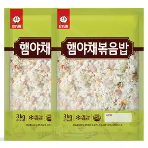 천일냉동 햄야채 볶음밥 3kg 2개