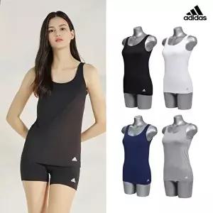 [아디다스](단독구성)(최종가) 에어로레디 테크핏 브라탑 4종 패키지(런닝형)