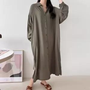 빅사이즈 505 모던걸풀오픈로브원피스 DARU479