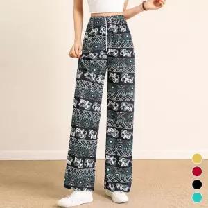 ONM 시원한 여름 데일리 코끼리 태국 밴딩 바지