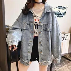 ONM 빈티지 스타일 오버핏 청자켓 캐주얼 데일리