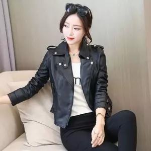 ONM 가죽자켓 라이더자켓 무스탕 캐주얼 블랙 가죽