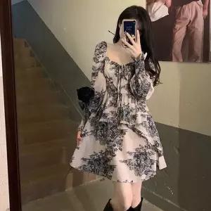 ONM 여자원피스 프릴 원피스 패턴 미니원피스 1컬러