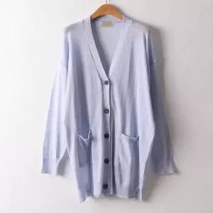 아이우먼 얇은썸머포켓가디건 RMD602M504 빅사이즈