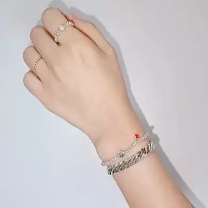 더글라스 6mm 은팔찌 무난한 심플 인기 베스트 고급 커플 남자 여...