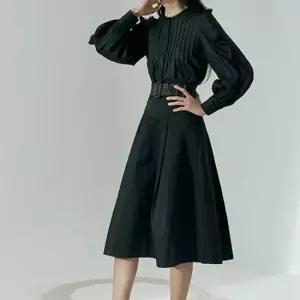 메르에 프렌치린넨100 프릴블라우스 SR-AK