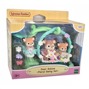 실바니안 아기 사슴 시냇가 그네 세트 5801 패밀리 정품