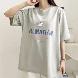 빅사이즈 505 달마도그라운드루즈핏티 DSMS134