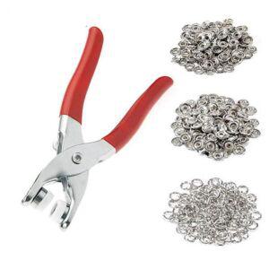 펀칭기 세트 똑딱이 단추펀치 셀프 100개 수선 스냅