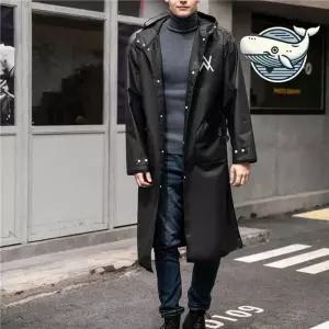 [라일리] Rly 방수 레인코트 비옷 쿨하고 세련된 경량 우비