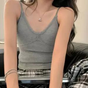 ONM 여성 3컬러 여름 이너나시 캡내장 레이스끈나시