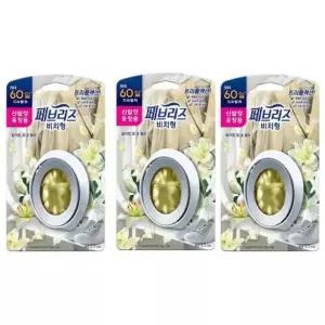 페브리즈 옷장 실내 방향제 릴리향 추천 6.3ml 3개