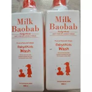 [정품] 밀크바오밥 베이비 앤 키즈 워시 저자극 유아 아기 베이비 목욕