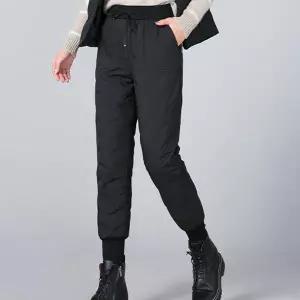 여성 방한 팬츠 데일리가 패딩 조거 여자 방한 바지 기모 겨울 트레이닝 방풍 레저 골프 등산 야외 운동