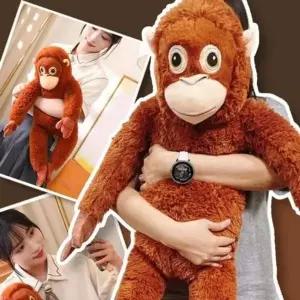 오랑우탄 원숭이 대형 봉제 인형 자이언트 115cm 오랑우탄인형옷