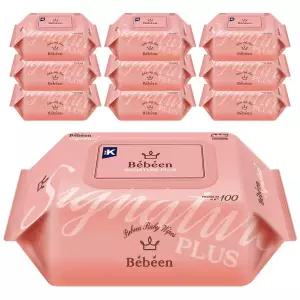 베베앙 시그니처 플러스 엠보싱 유아물티슈 캡형 sm