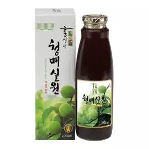  홍쌍리매실청 1,000ml 청매실원 매실원액 진액 [원산지 : 전남 광양시]