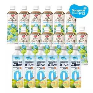 [동원] 보성홍차 샤인머스캣 12개 +테이크얼라이브 제로톡 스위티자몽 400ml x 6개