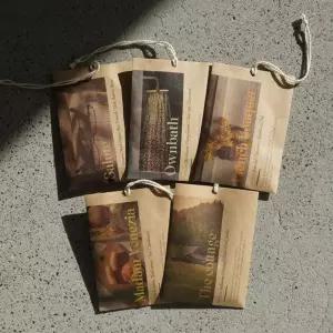 고체 Asher 샤쉐 걸이형 방향제 옷장 5type 디퓨저 차량용 사쉐 향낭 현관 실내