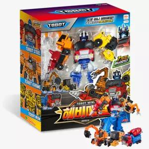 [영실업] 또봇 미니 헤비메탈 (Mini 중장비 3종) 개별합체 변신 로보트_스몰 사이즈