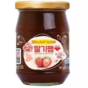 오뚜기 라이트 슈가 딸기쨈 저당잼 건강한 식재료 아이들간식 290g