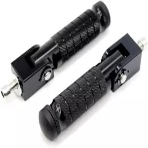 슈퍼73 S2/ZX /RX /R /S 조수석 풋레스트 후방 세트 풋페그 페달 M8 설치 볼트용 유니버설 모터사이클