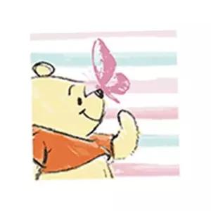 그리기 페인팅 위니 더 푸우 푸우 와 나비 25x25